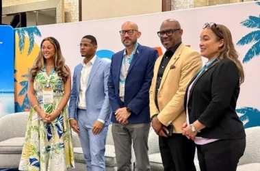 SLTA’s Dexter Percil (2nd right) alongside other representatives at the CTO forum [Photo credit : SLTA]