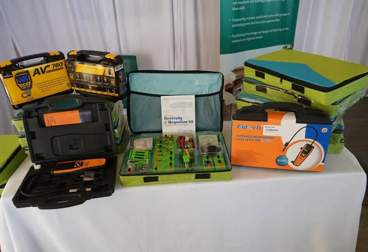 German Agency Supports TVET Students with Practical Tools
