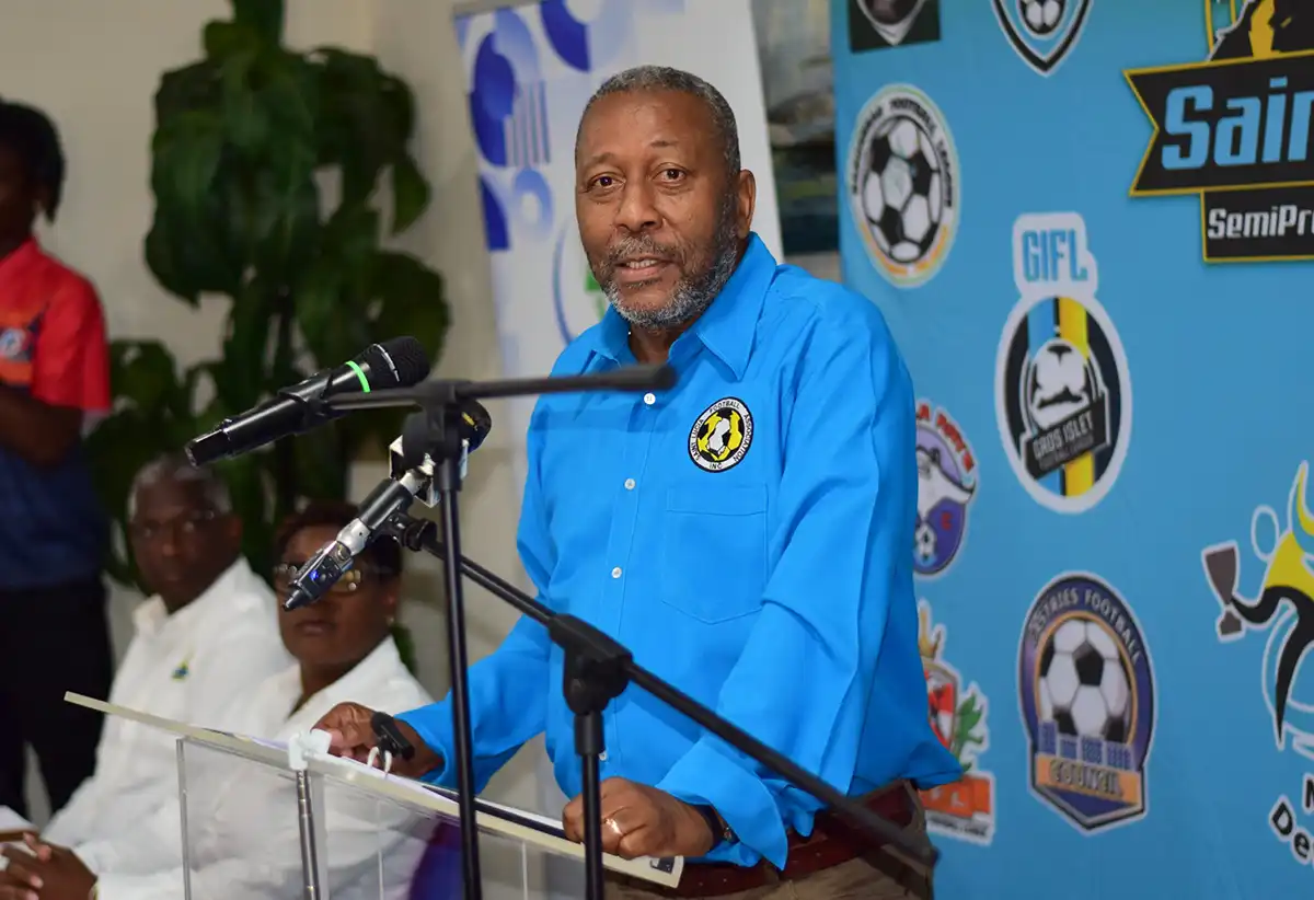 Lyndon Cooper, President of the Saint Lucia Football Association (SLFA) Inc.