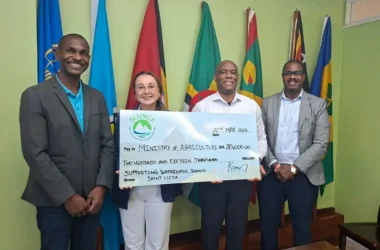 L-R: Mr. Thomas Nelson, Mrs. Karolin Troubetzkoy, Mr. Bradley St. Ange and Mr. Craig Henry