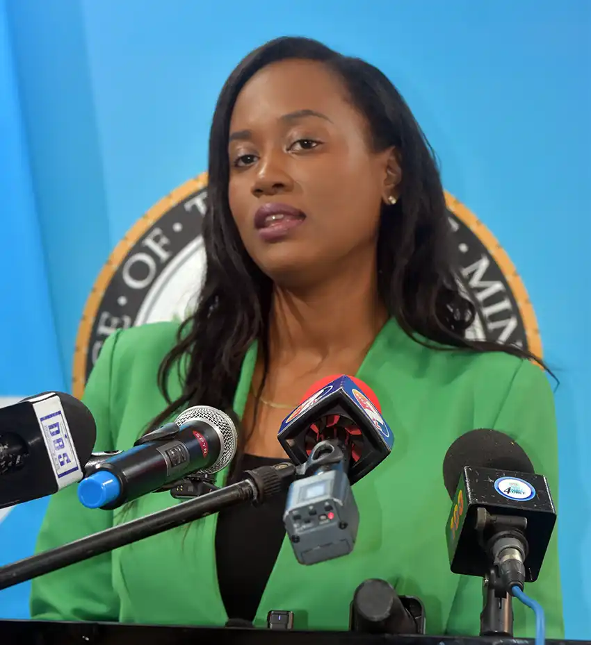 Press Secretary to the Prime Minister, Melissa Paul