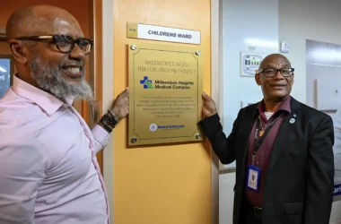 Rolf Phillips and MHMC CEO Dr. Damian Greaves