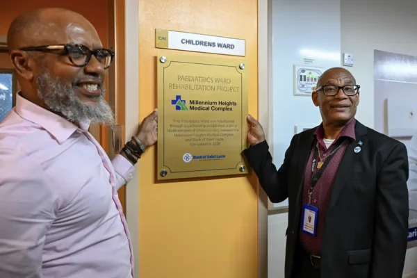 Rolf Phillips and MHMC CEO Dr. Damian Greaves