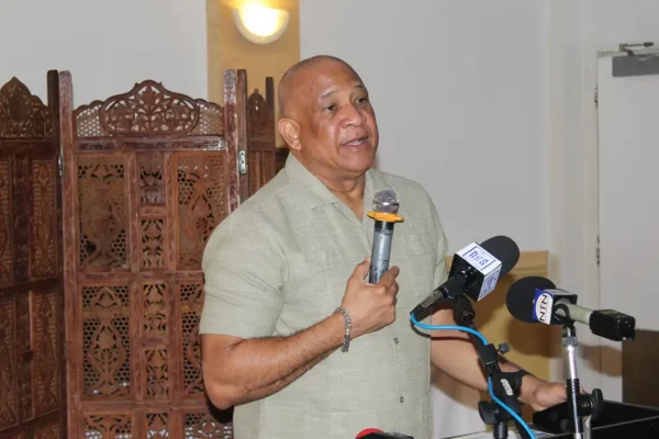Tourism Minister, Dr. Ernest Hilaire