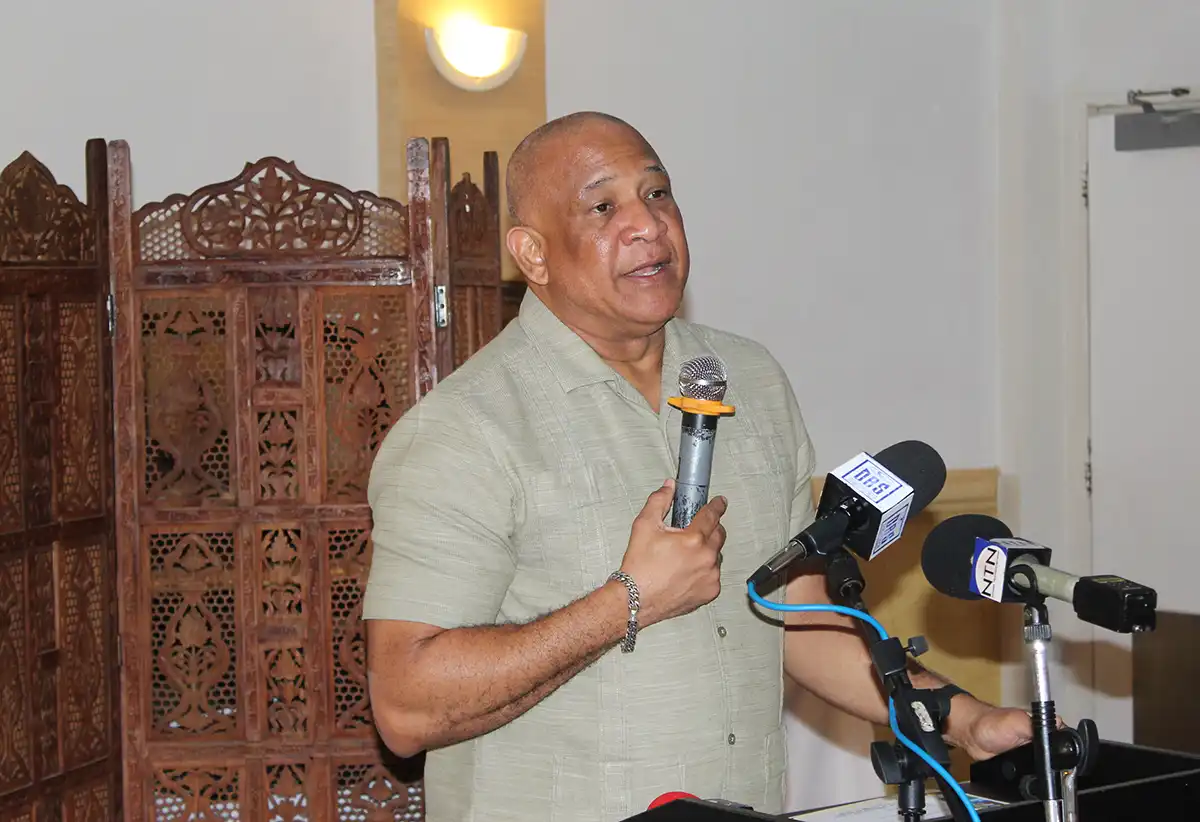 Tourism Minister, Dr. Ernest Hilaire 