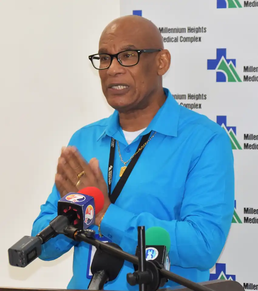 MHMC Chief Executive Officer, Dr. Damian Greaves