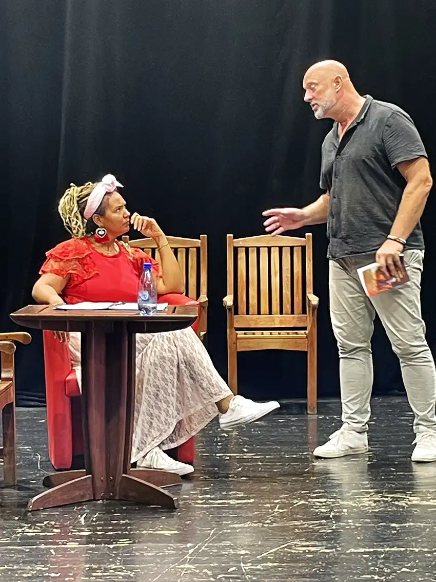 David and Syringa Scene (Photo via Olivianna Weekes)