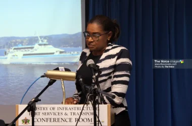 Lorraine Matthew, Permanent Secretary in the Ministry of Infrastructure, Port Services and Energy [Photo Credit: The Voice]