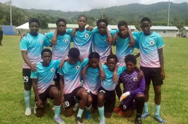 Micoud Boys U-14 football team [Photo credit: SLFA