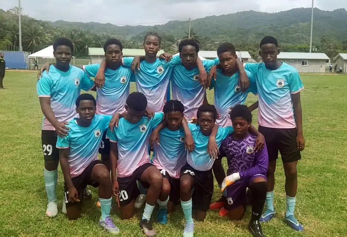 Micoud Boys U-14 football team [Photo credit: SLFA]