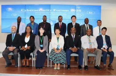 H.E. Nicole Su, Taiwan’s Ambassador to Saint Lucia, joins Mr. Marlon Narcisse, Director of the Division of Public Sector Modernisation; H.E. Julian Du Bois, Ambassador for Diaspora Affairs; Mrs. Nancy Francis, Deputy Permanent Secretary of Ministry of Justice and other officials.