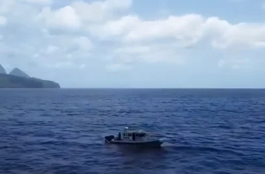 Search and rescue efforts of the Police Marine Unit on Monday, July 20, 2026. [Photo Credit: RSLPF]