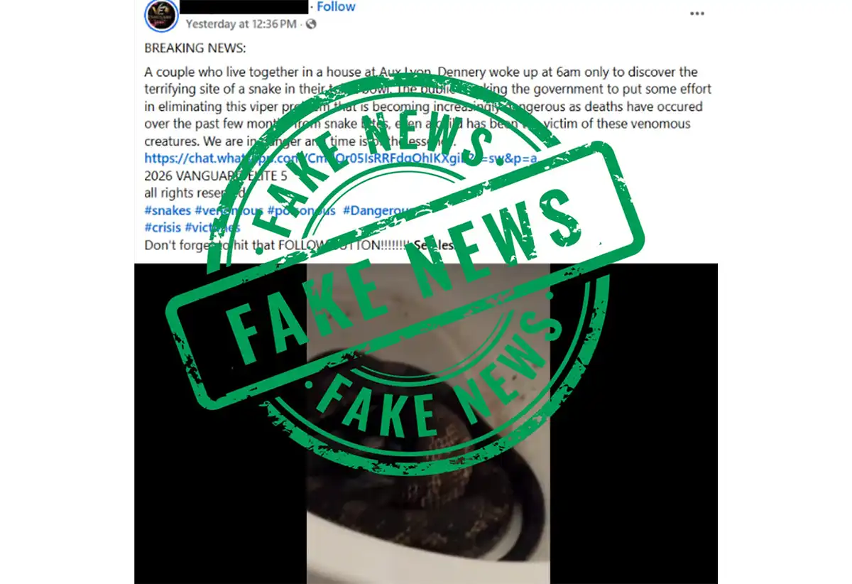 Agriculture Ministry Debunks Viral Snake Video