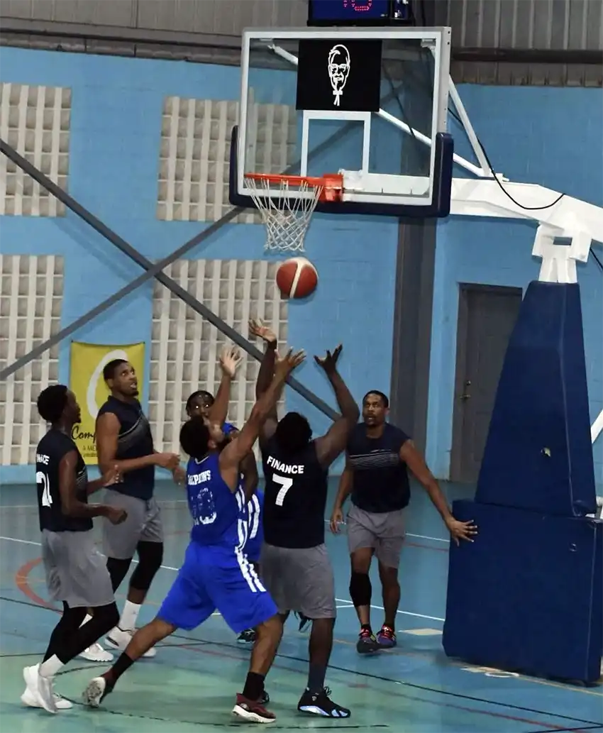 Ministry of Finance takes on Police at the BIF [Photo credit : MYDS] 