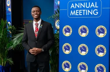 Naeem Philbert, Co-Chair of the CDB Future Leaders Network [Photo Credit: CDB]
