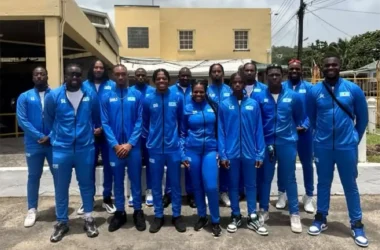 Team Saint Lucia volleyball squad