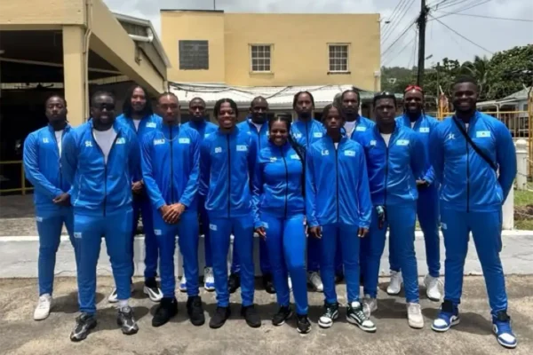 Team Saint Lucia volleyball squad