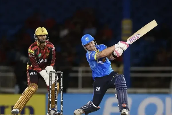 Tim Seifert hit five sixes in his unbeaten century • CPL T20