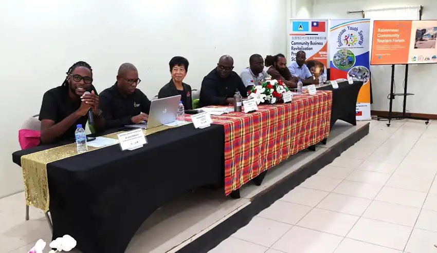 During the panel discussion, panelists shared ways in which Babonneau’s natural attributes can be used to create greater opportunities for tourism ventures.