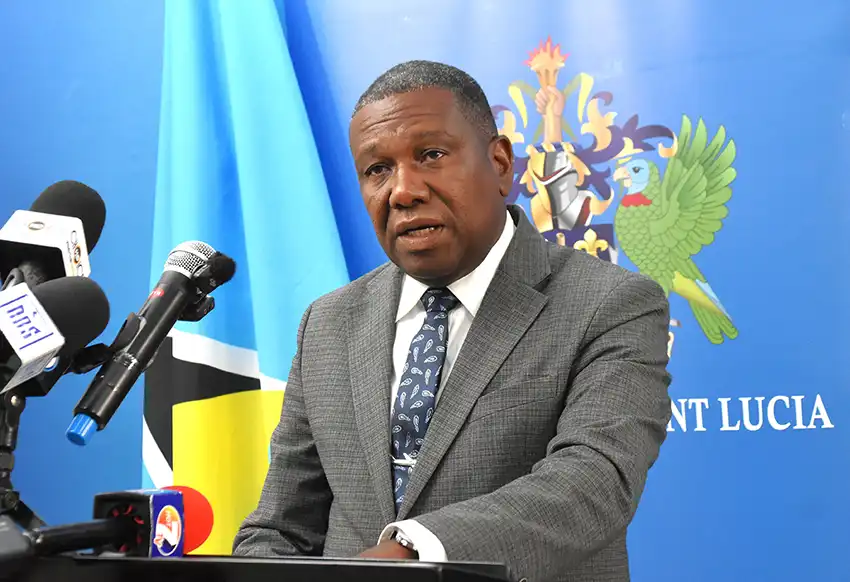 Foreign Minister Alva Baptiste