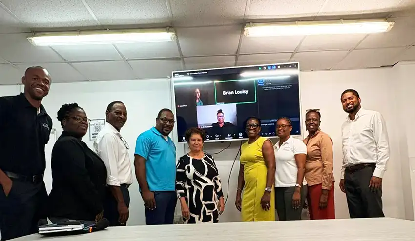 JA Saint Lucia Board of Directors [Photo credit: JA Saint Lucia] 