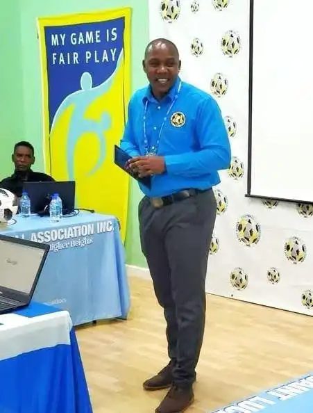 Kevin Antoine - SLFA’s Head of Referee's Dept [Photo credit :SLFA] 