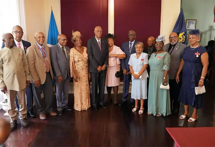 Saint Lucians Recognised at King’s Birthday Honours Investiture