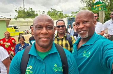 Saint Lucia’s representatives at the CWA 2026 [Photo credit: MOA]