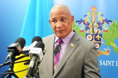 Tourism Minister Ernest Hilaire