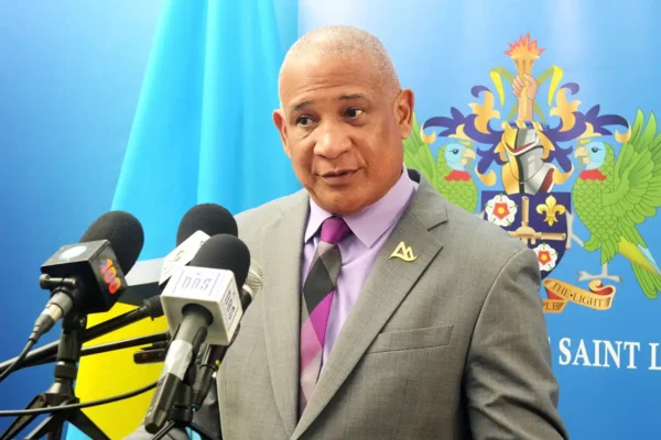 Tourism Minister Ernest Hilaire