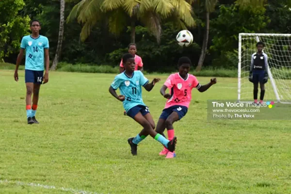 Desruisseaux takes on Marchand in U-12 semi-finals (Photo credit: THE VOICE)
