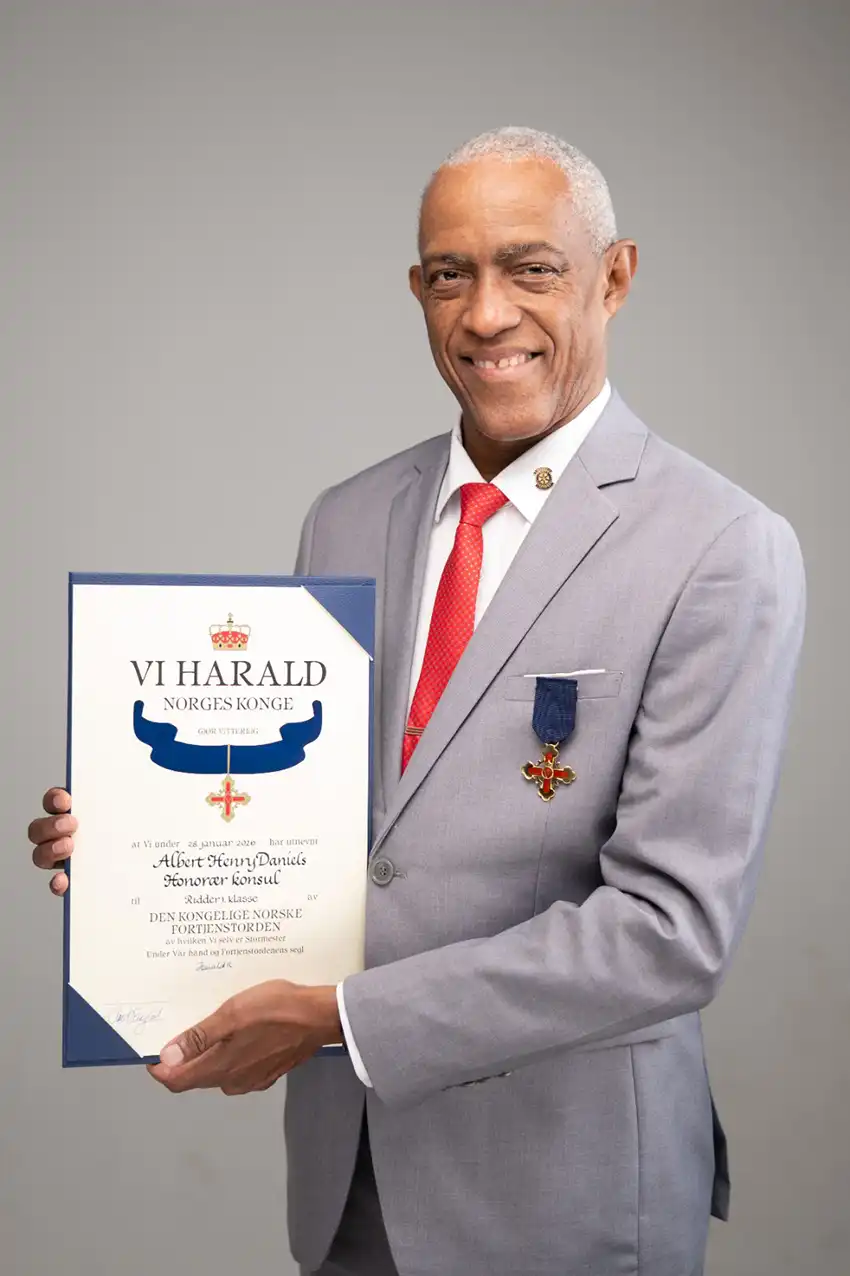 Honorary Consul Albert H Daniels (Photo - contributed)