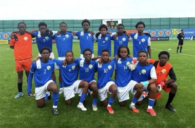 St. Lucia Under 15 National Team. Photo Credit: SLFA