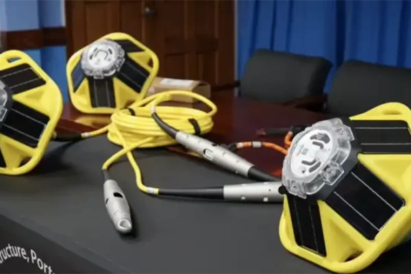 The solar-powered ocean monitoring buoys and underwater temperature sensors presented to Saint Lucia will provide vital real-time data on sea conditions, strengthening weather forecasting, climate monitoring, marine research and national climate resilience planning. (Photo - contributed)